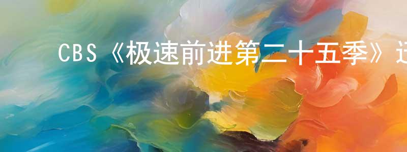 影视迷﻿陈天亮的个人博客,﻿CBS《极速前进第二十五季》迅雷下载/在线观看/百度云-选秀/综艺-美剧天堂